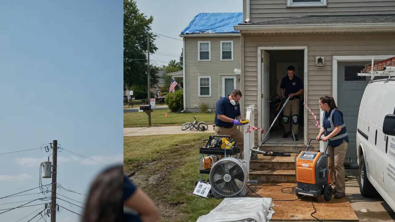 Water Damage Repair in Oden, MI near me